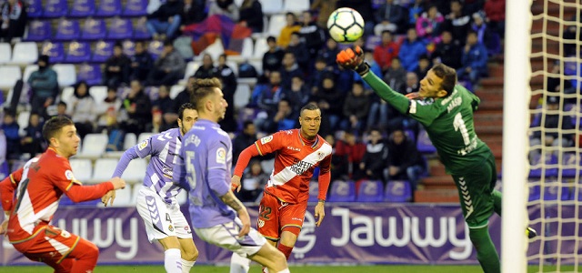 El Pucela no consiguió imponerse al Rayo || Foto: LFP