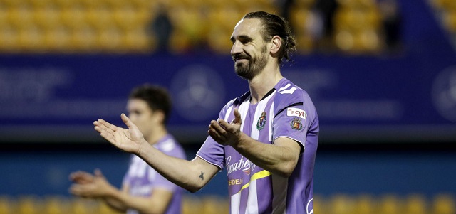 Borja gesticula durante el partido || Foto: LFP