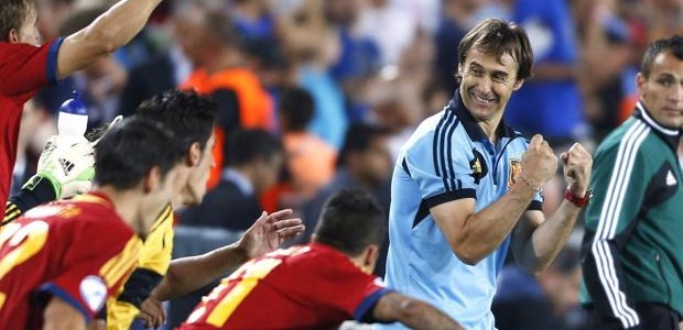 Lopetegui, con España || Foto: ABC