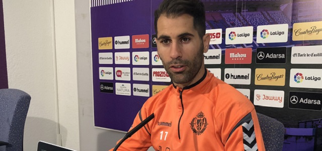 Moyano, en sala de prensa || Foto: Real Valladolid