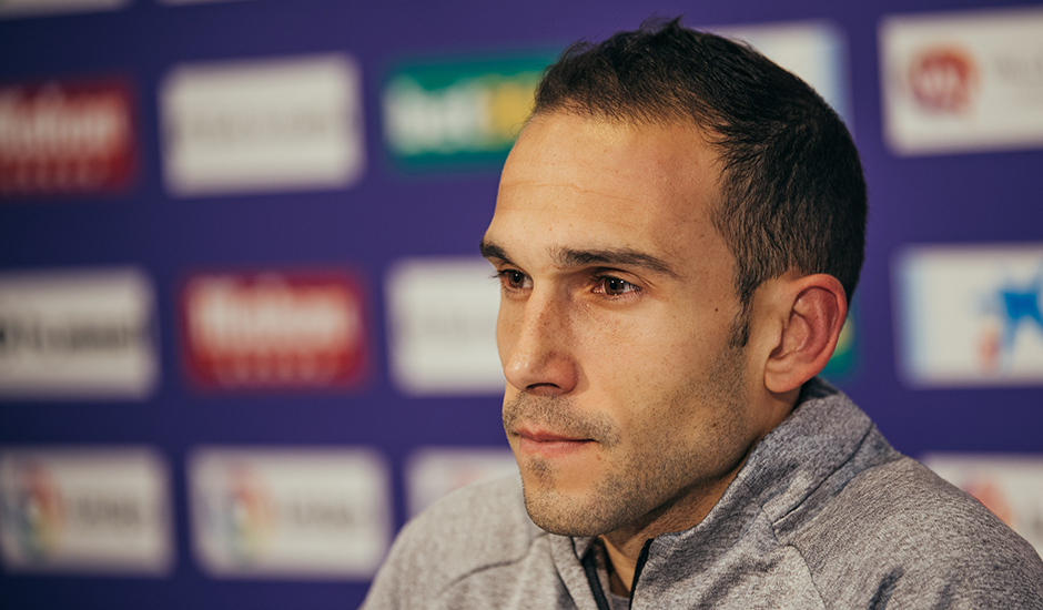 Nacho Martínez en rueda de prensa