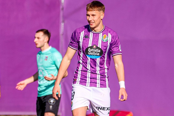 Arnu, con el Real Valladolid Promesas