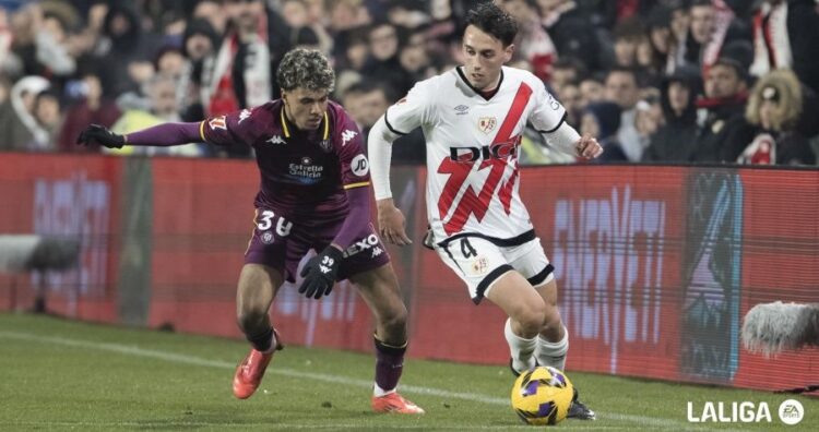 Aznou, contra el Rayo Vallecano