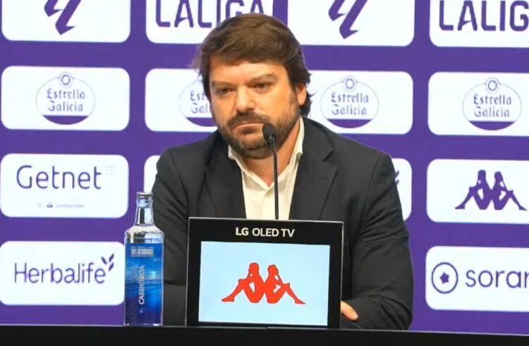 Luis García, director general deportivo del Real Valladolid