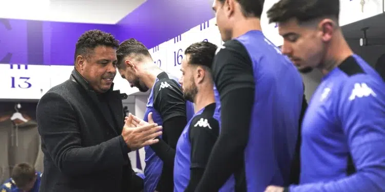 Ronaldo visita al Real Valladolid