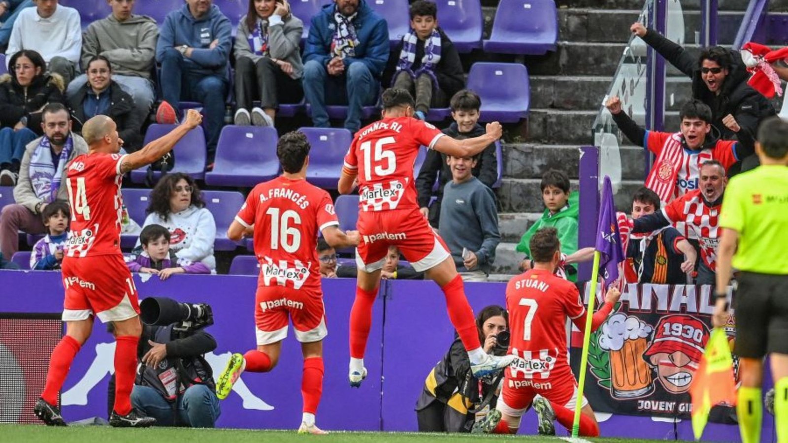 Derrota del Real Valladolid en un cruce de emociones 1 Girona