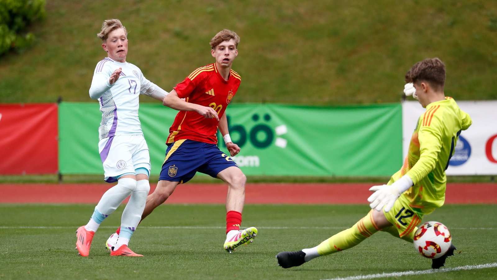 Así le fue a Redondo en el segundo amistoso contra Escocia