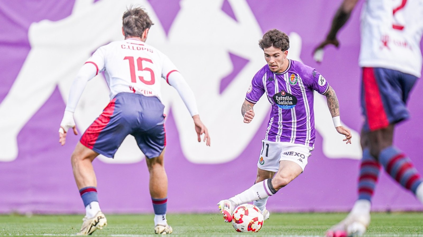 Cuatro del Promesas en la despedida de Anuar