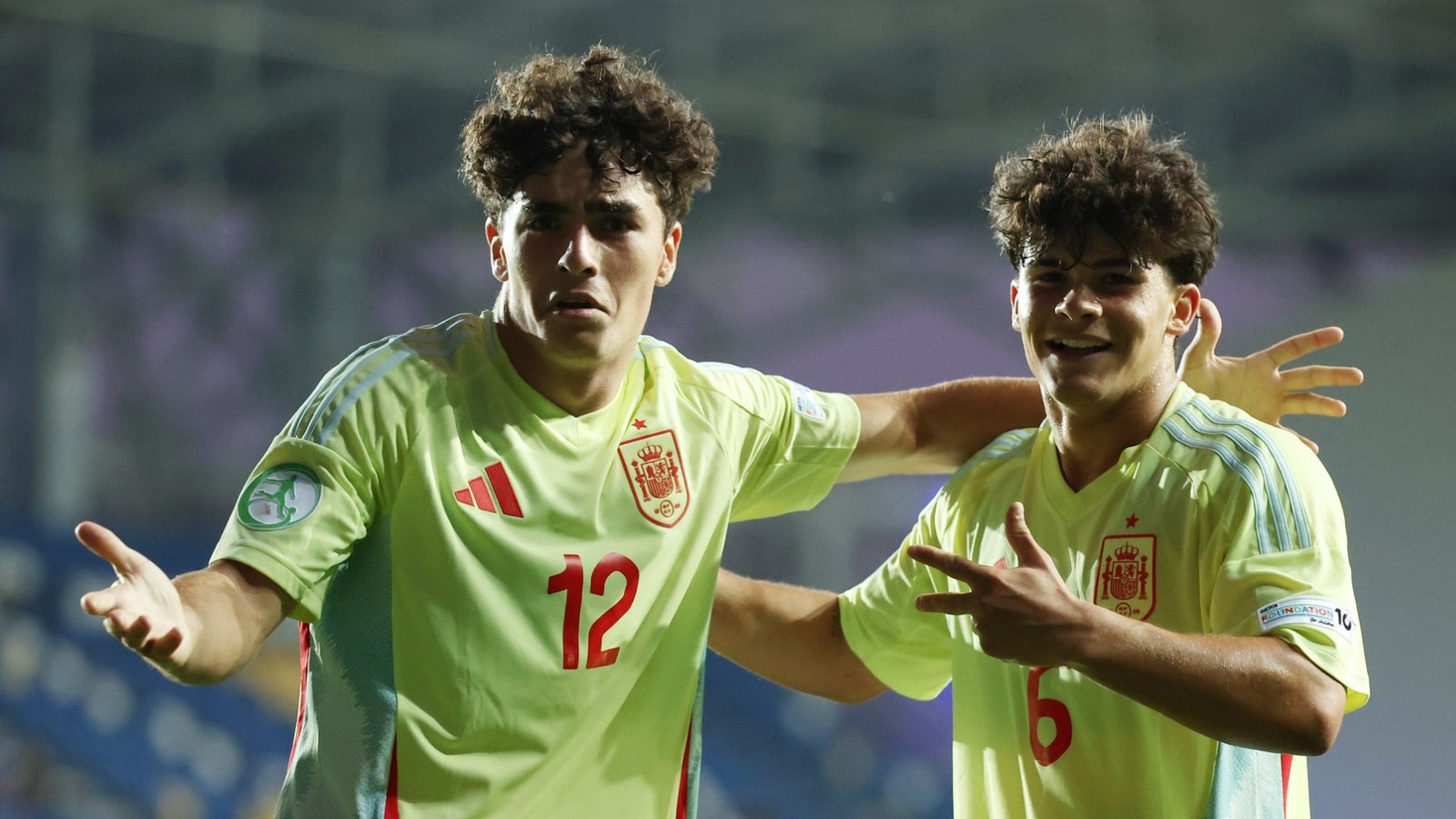 Jan Virgili y Quim Junyent, con España