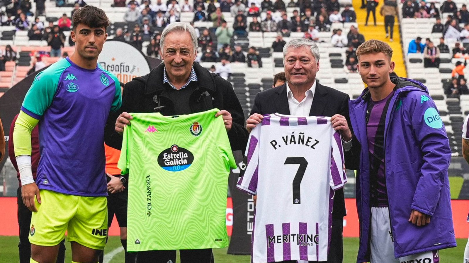 Aceves, Óscar Wirth, Pato Yáñez y Chuki - vallisoletanos