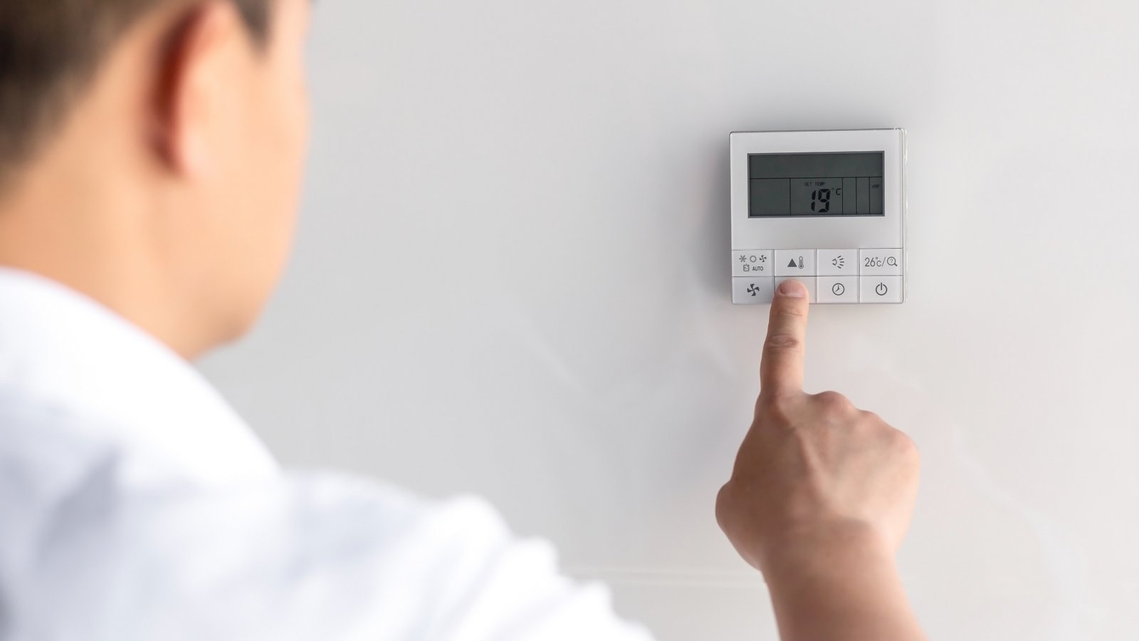 Temperatura de los aires acondicionados de los trabajos