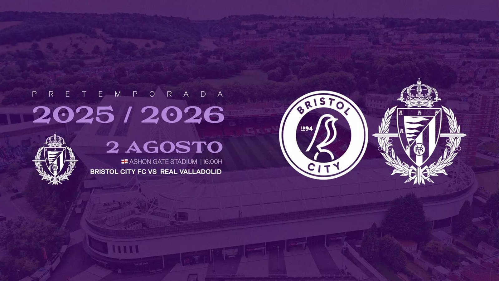 Amistoso, Bristol, Valladolid