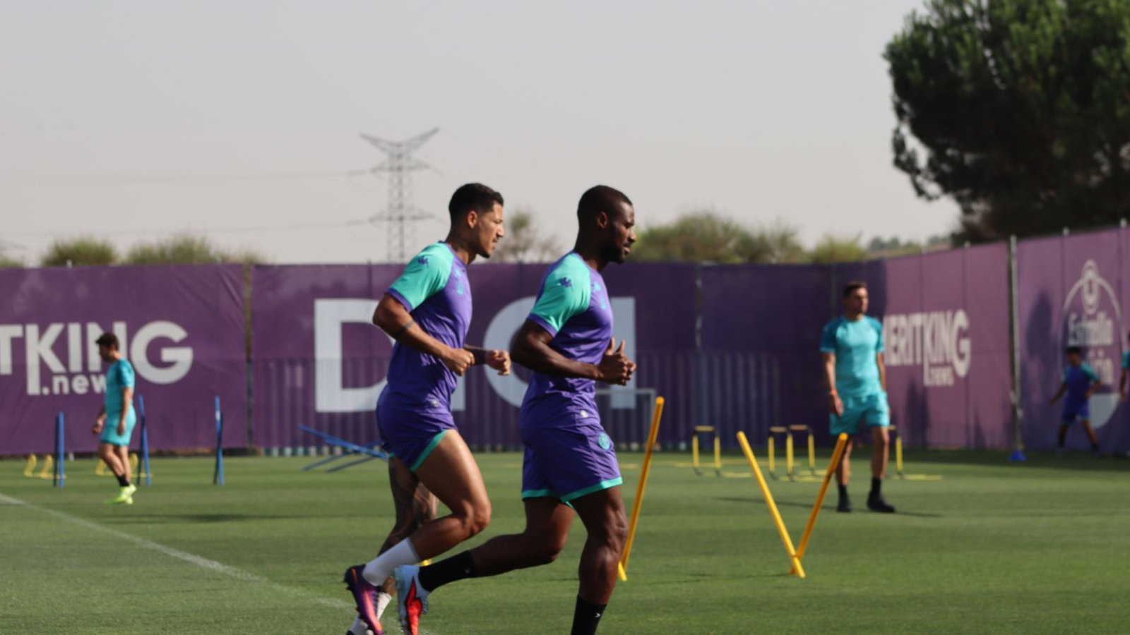 Primer entrenamiento de competición 1 Sylla y Marcos André