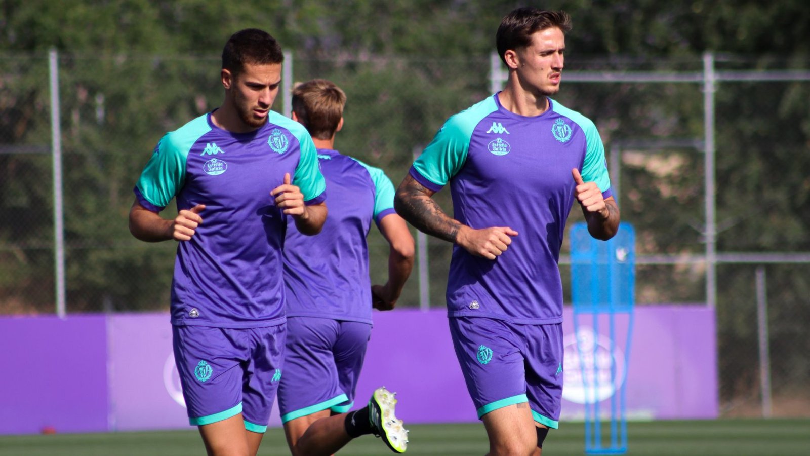 Pablo Tomeo, el primero en ser inscrito 1 Pablo Tomeo y Nikitscher | Real Valladolid