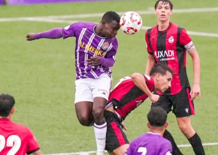 La carta de Alani en la base de juego del Real Valladolid 2 Alani Valladolid