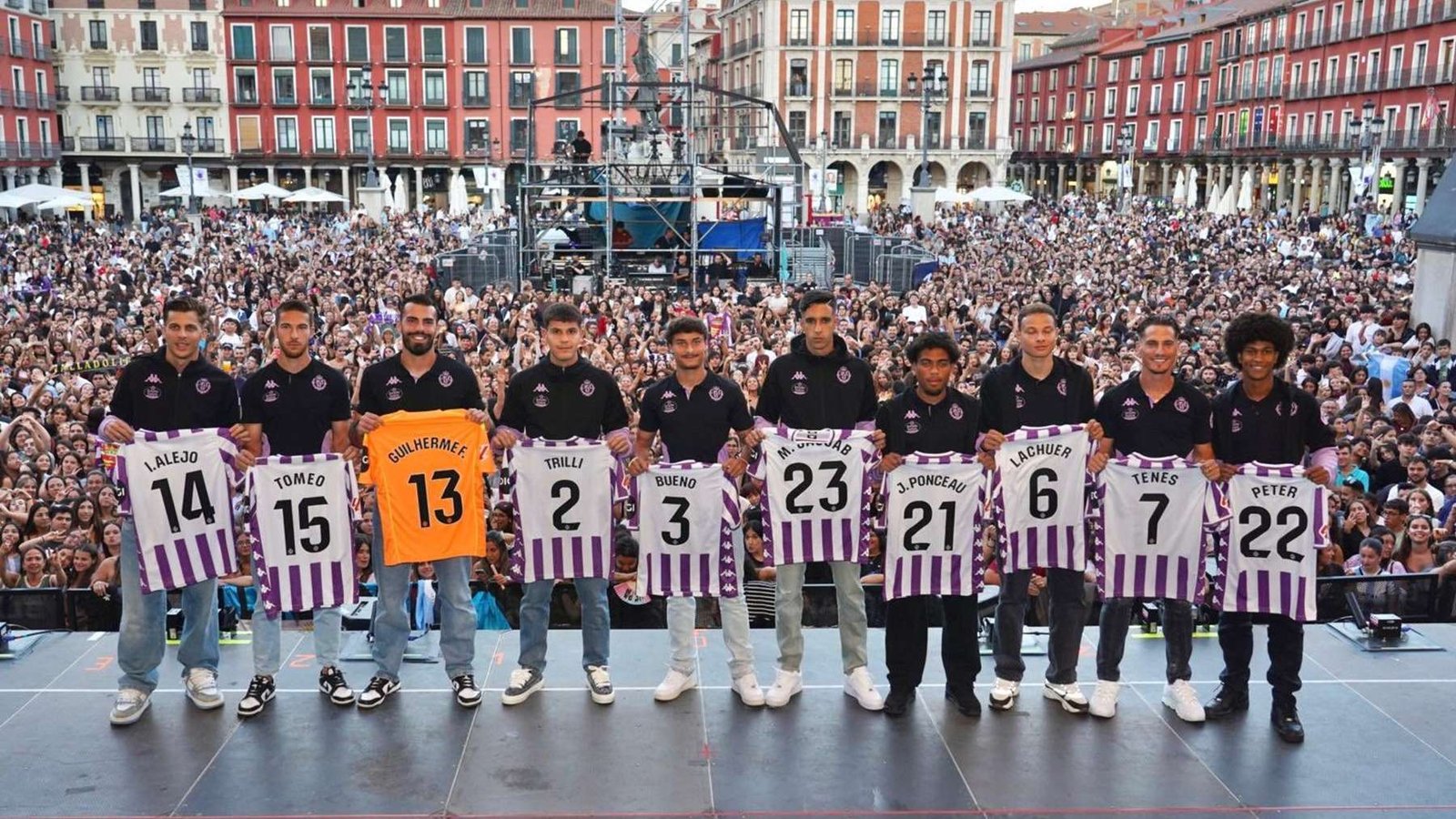 Real Valladolid, Plaza Mayor