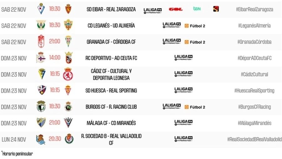 horarios