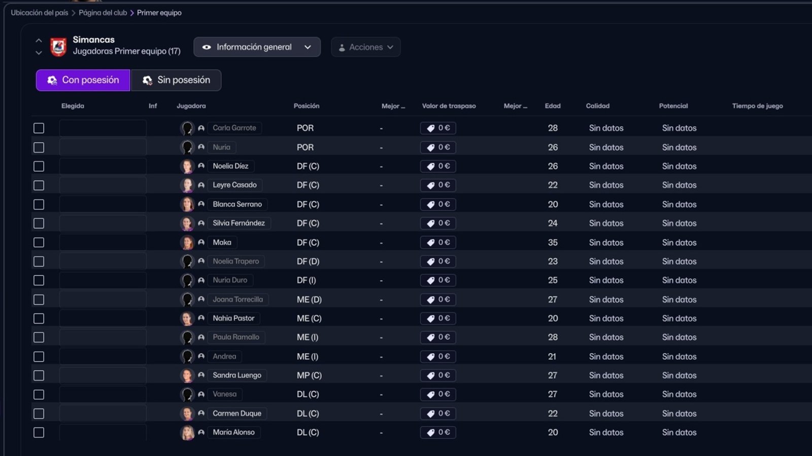 El Villa de Simancas, en el FM 26