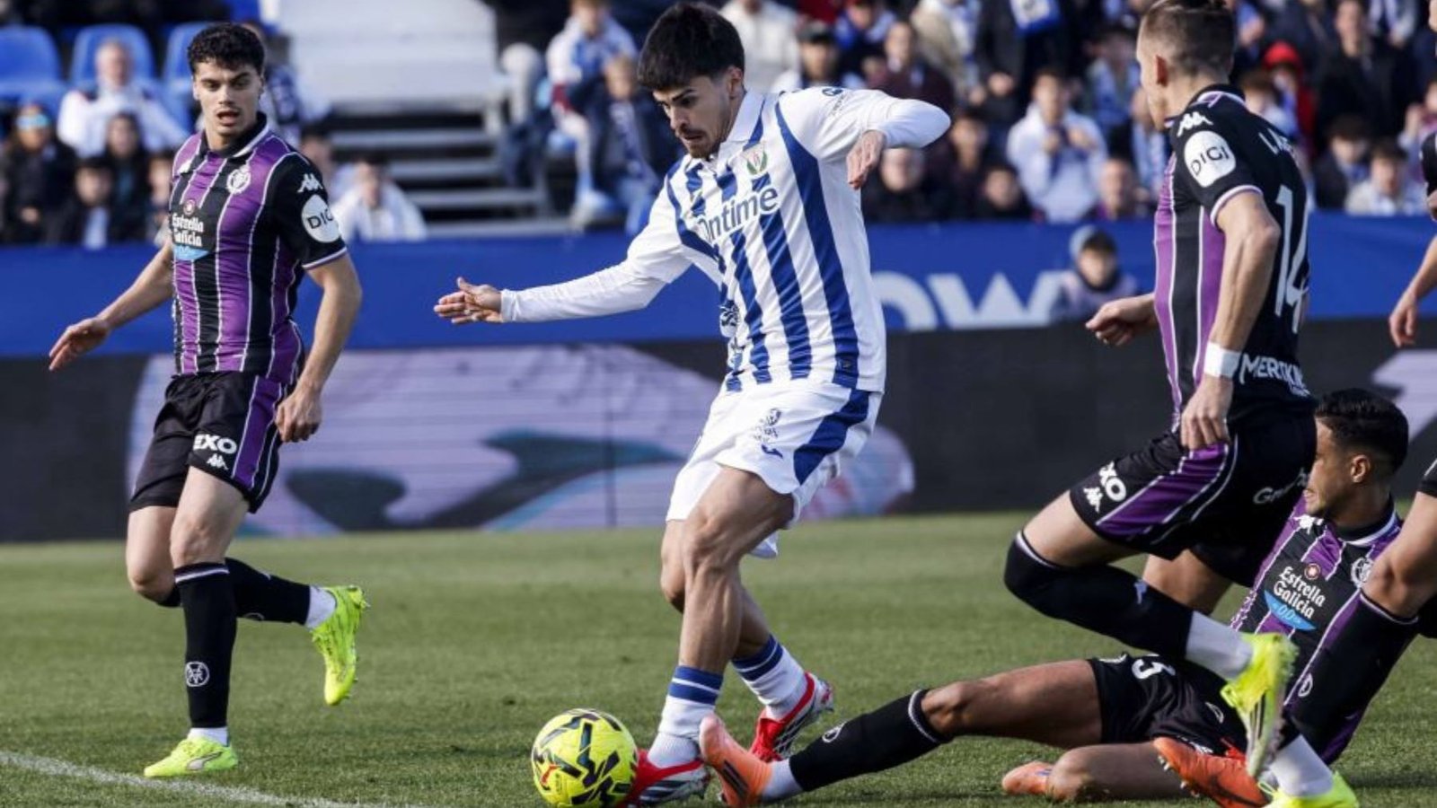 Jaouab, muy lejos de lo esperado 1 Leganés - Real Valladolid