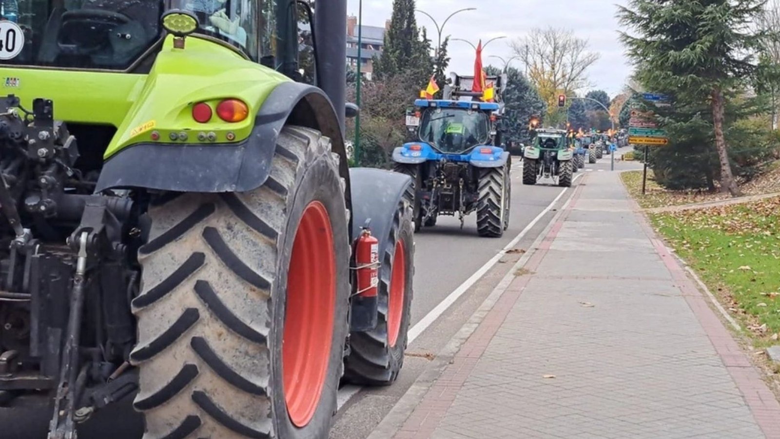 tractorada, Valladolid