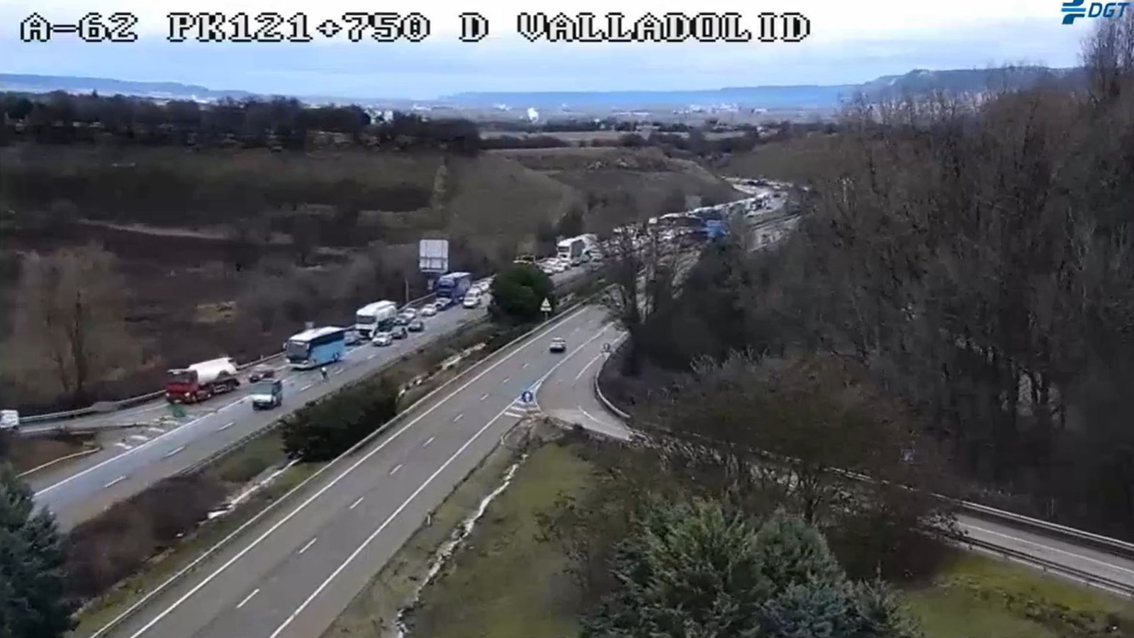 accidente, Valladolid