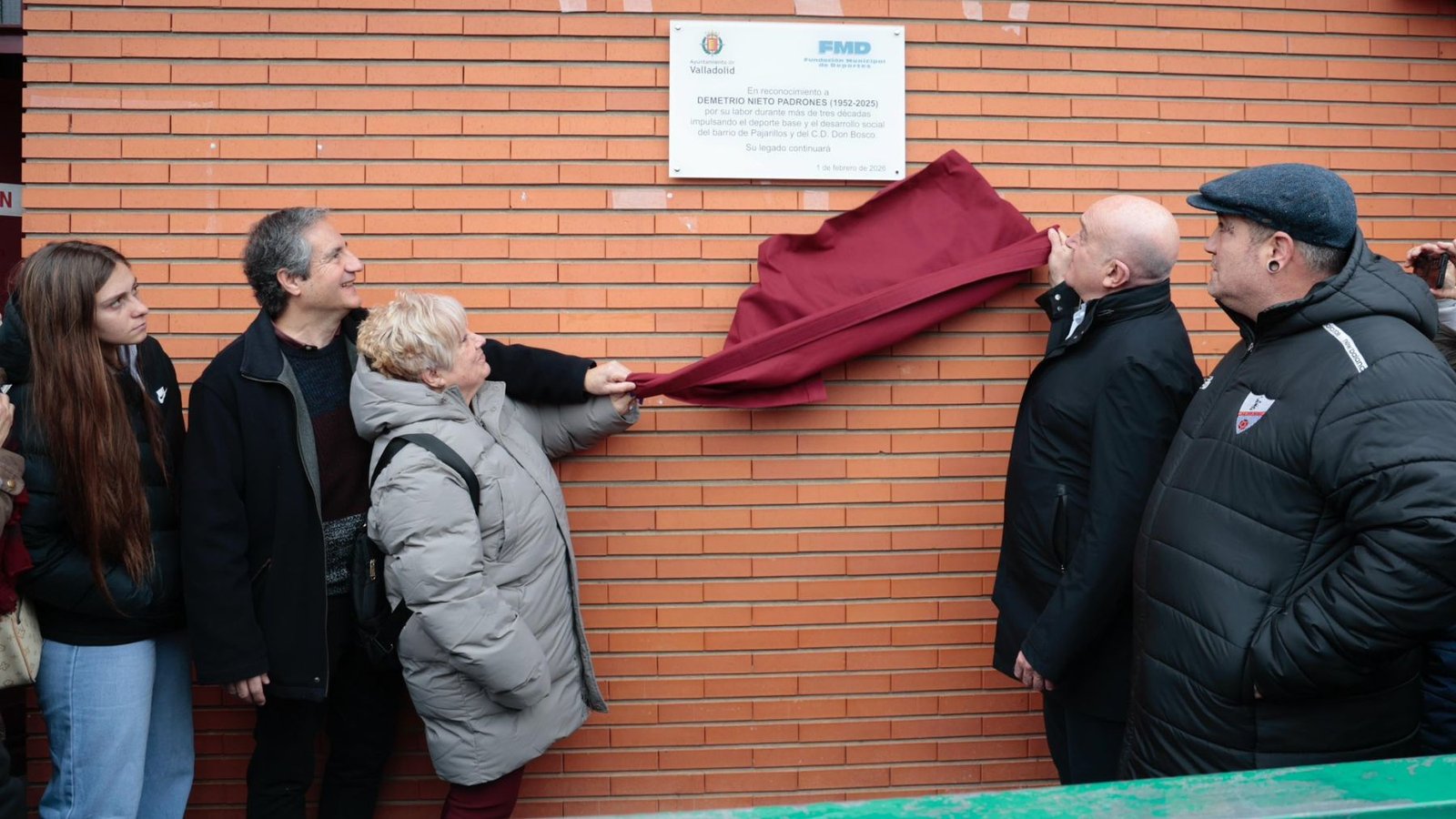 Demetrio Nieto, para siempre en la piel del Don Bosco 1 placa, Nieto